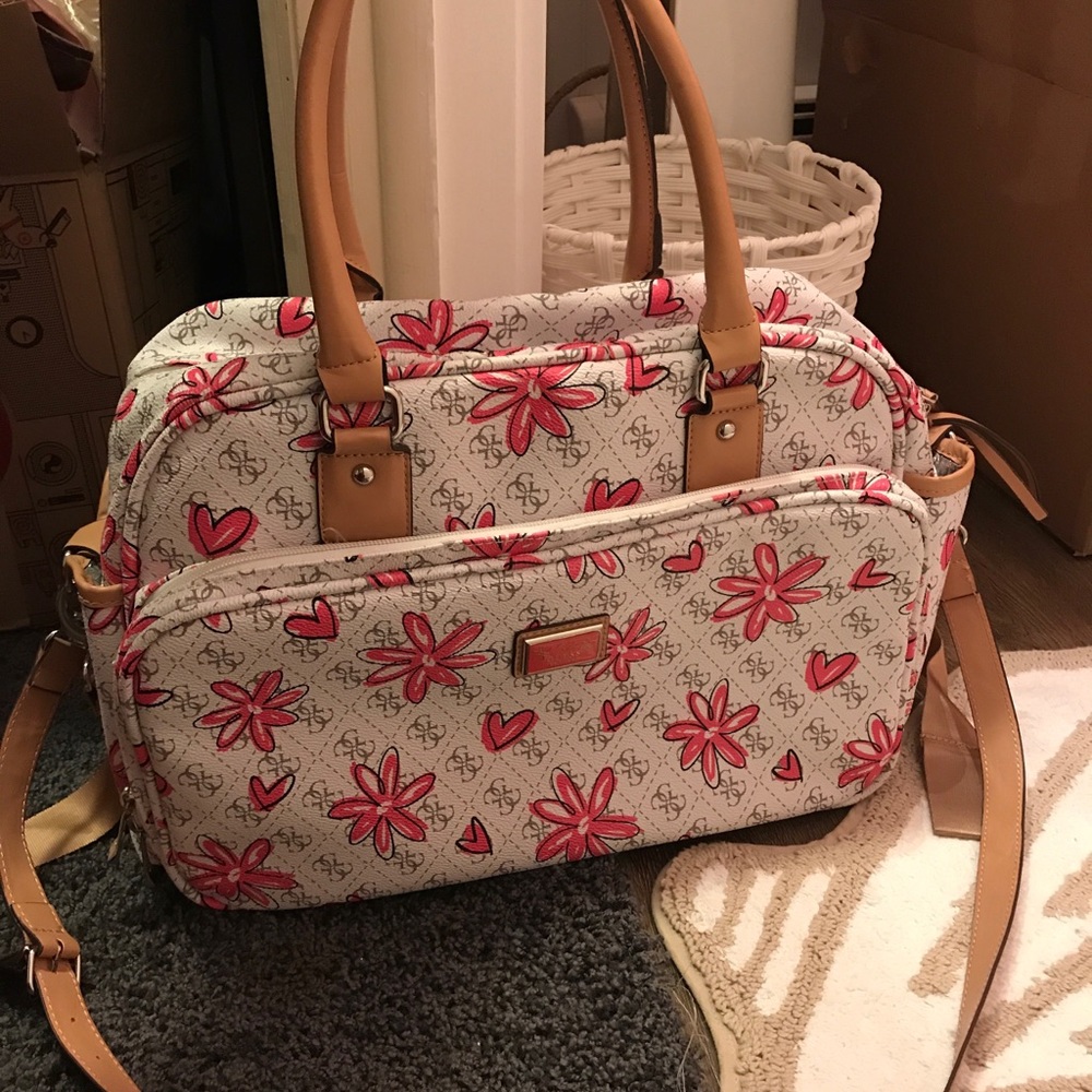 Guess diaper bag